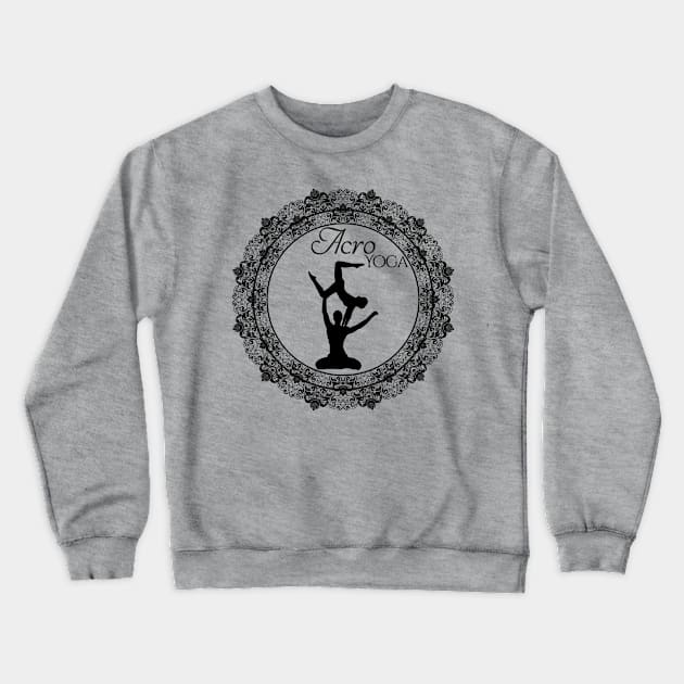 Acro Yoga Crewneck Sweatshirt by GNDesign